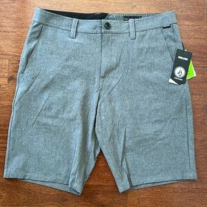 Volcom grey shorts, new with tags